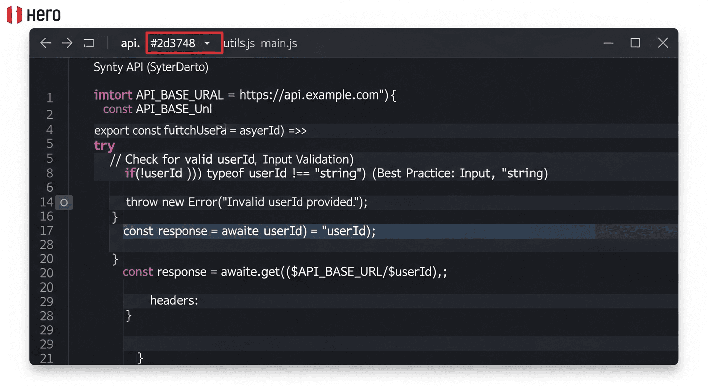 API integration best practices code example