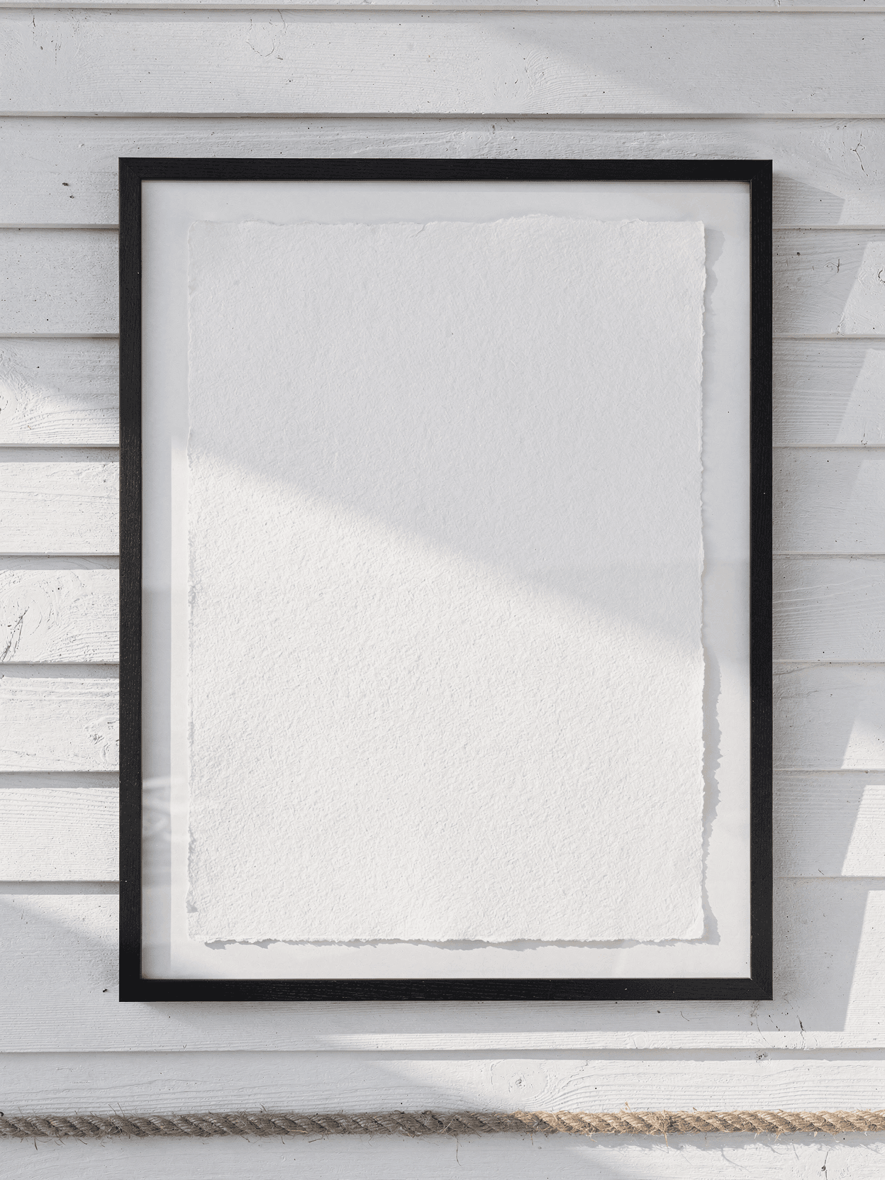 Coastal Luxury Poster Print Mockup | Wall Art