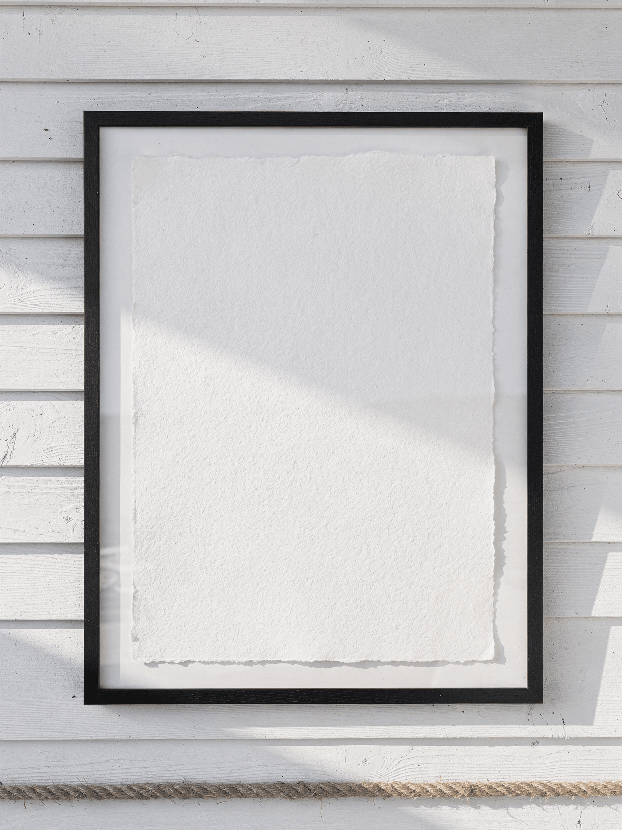 Coastal Luxury Poster Print Mockup | Wall Art