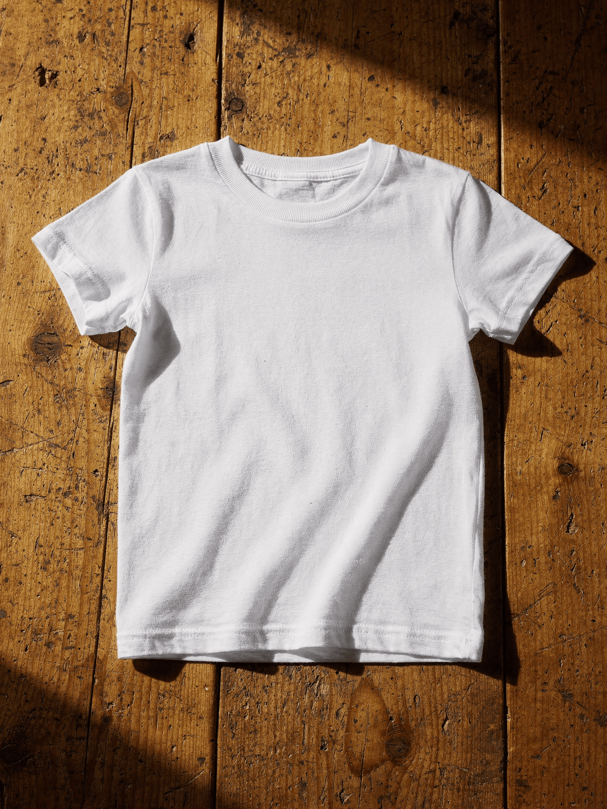 White Tri-Blend Kids T-Shirt Mockup - Bella Canvas 3001Y